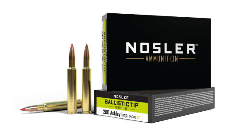 Nosler .280 Ackley Improved 140 grain