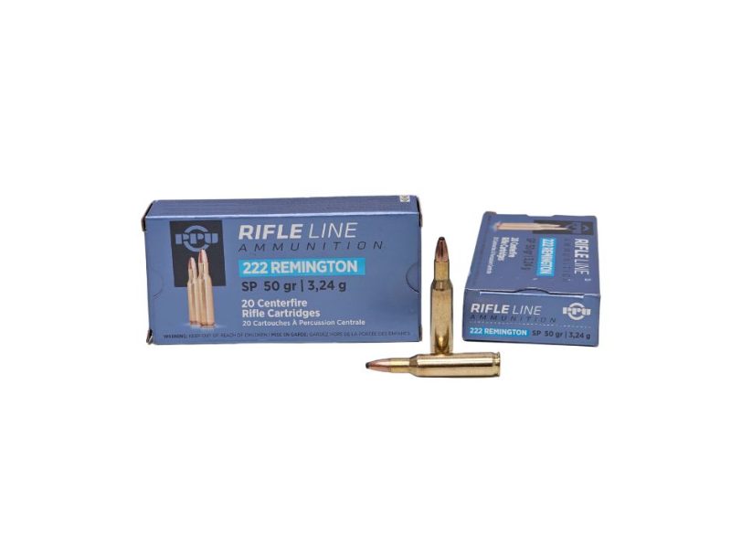 PPU .222 Remington 50 Grain Soft Point